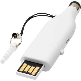 Stylus USB-Stick, weiß, 1GB
