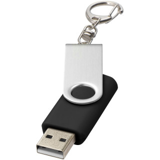 Rotate mit Schlüsselanhänger USB-Stick, schwarz, 32GB