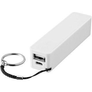 WS104 2000/2200/2600 mAh Powerbank, weiß, 2000mAh