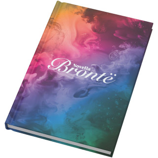 Novella Brontë A5 Hardcover Notizbuch mit mattem Finish – 100 Blatt, weiß