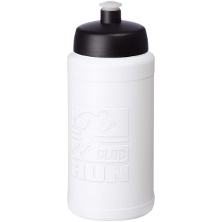 Baseline Rise 500 ml Sportflasche, weiß, schwarz