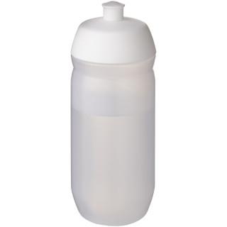 HydroFlex™ Clear 500 ml Squeezy Sportflasche, weiß, klar mattiert