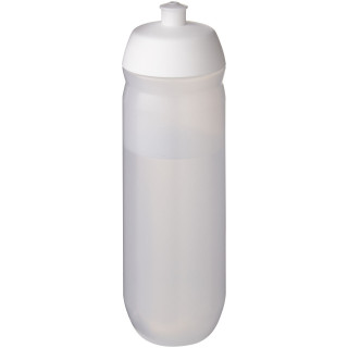 HydroFlex™ Clear 750 ml Squeezy Sportflasche, weiß, klar mattiert