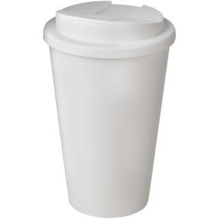 Americano® POP 350 ml isolierter Trinkbecher mit auslaufsicherem Deckel, weiß