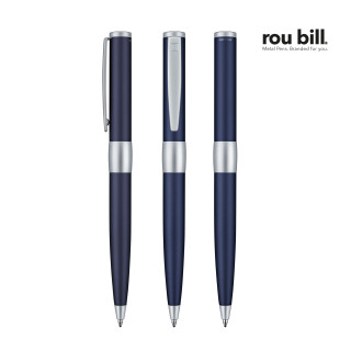 roubill Image Chrome Drehkugelschreiber, blau