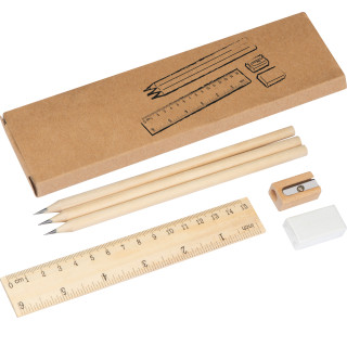 Schreibset GUSTAV, beige