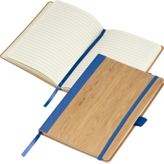 Notizbuch aus Bambus TEOFILO, blau