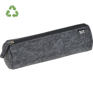 Stiftemäppchen aus recyceltem Filz, anthrazit