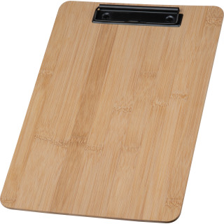 A4 Klemmbrett aus Bambus, beige