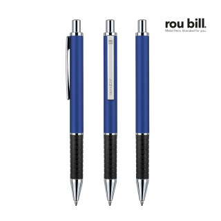 roubill Star Tec Alu Druckkugelschreiber, blau