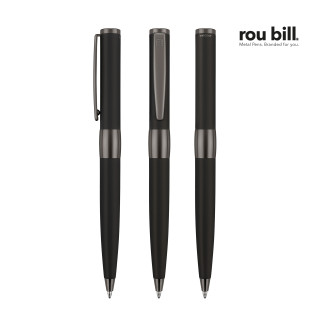 roubill Image Black Line Drehkugelschreiber, schwarz