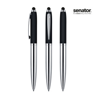 senator® Nautic Touch Pad Pen Drehkugelschreiber, schwarz