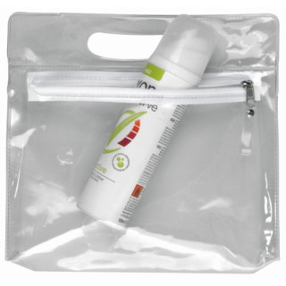 Blackmaxx® Sicherheitstasche "FlightBag", transparent