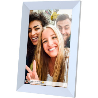 Prixton Prado 10" Frameo digitaler WLAN Fotorahmen, weiss, 1 GB