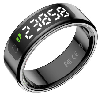 Prixton Orbyt Touch Smart Ring, schwarz, 8(18,3 mm)
