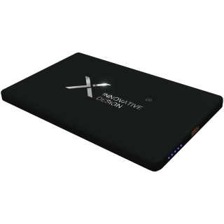 SCX.design P22 5000 mAh ultradünne, magnetische Powerbank, schwarz