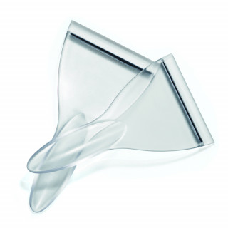 Stiel-Eiskratzer Premium transparent