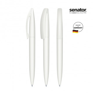 senator® Bridge Soft Touch Drehkugelschreiber, weiß