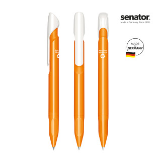 senator Evoxx Duo Polished Recycled Druckkugelschreiber, orange
