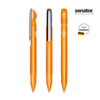 senator Evoxx Polished Recycled MC Druckkugelschreiber, orange