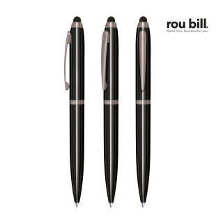 roubill Nautic Black Drehkugelschreiber, schwarz