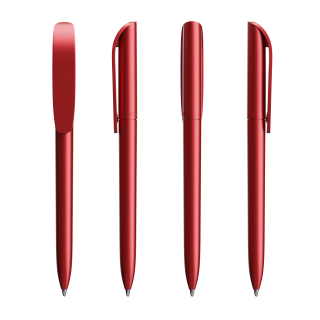 BIC® Super Clip Glacé, rot glasiert