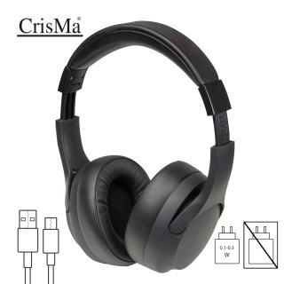 CrisMa Over-Ear Kopfhörer LOUISE, schwarz