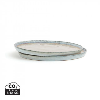 Nomimono 26,5cm Teller, 2er-Set, beige
