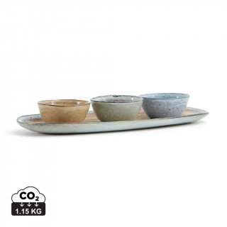 Nomimono Servier-Set, beige