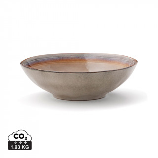 Nomimono tiefe Schale, 30cm, beige