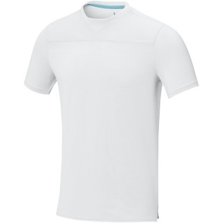 Borax Cool Fit T-Shirt aus recyceltem  GRS Material für Herren, weiss, XS