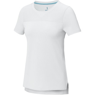 Borax Cool Fit T-Shirt aus recyceltem  GRS Material für Damen, weiss, XS