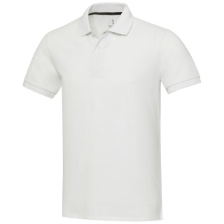 Emerald Aware™ Polo Unisex aus recyceltem Material, weiss, XS