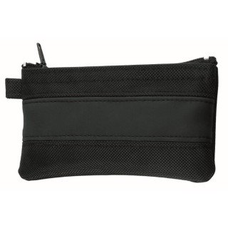 CreativDesign® Schlüsseltasche "ColourLane", schwarz, schwarz