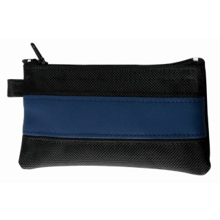 CreativDesign® Schlüsseltasche "ColourLane", schwarz, blau
