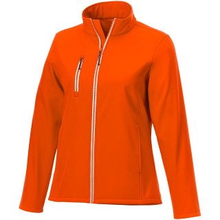 Orion Softshelljacke für Damen, orange, S