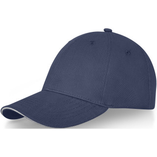 Darton Sandwich Kappe mit 6 Segmenten, navy