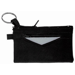 CreativDesign® Schlüsseltasche "PeppKey", schwarz, silber