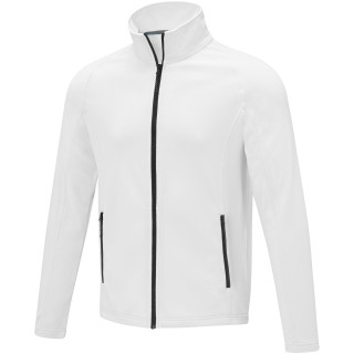 Zelus Fleecejacke für Herren, weiß, XS