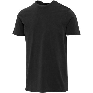 Nanaimo Kurzärmeliges T-Shirt für Herren im Washed Look, 160 g/m2, schwarz, XS