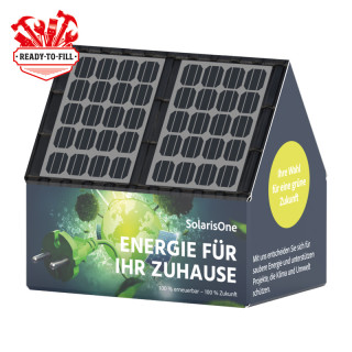 3D-Präsent "Haus", Individuelle Befüllung