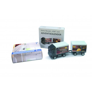 Bausatz in Geschenkverpackung "LKW mit Anhänger"