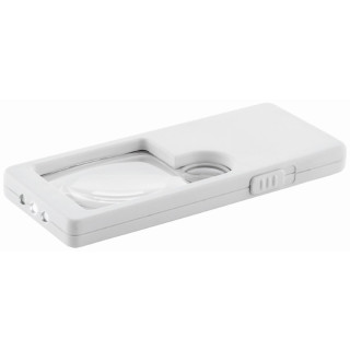 Metmaxx® Lupe "LED&See", weiß