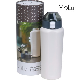 MoLu Edelstahlflasche Puente Alto, weiss
