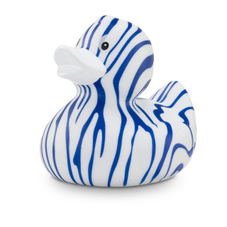 Werbeente Zacharias Zebra,ca. 8 cm