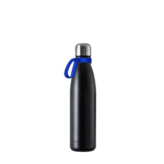 Thermotrinkflasche RETUMBLER-NIZZA, schwarz, blau