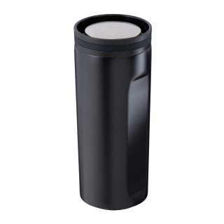 Thermobecher RETUMBLER-STEELONE, schwarz, silber