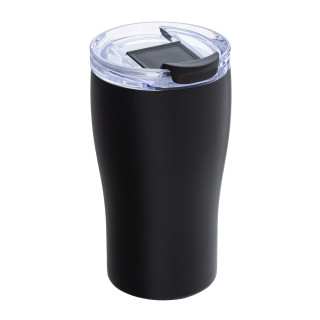 Thermobecher RETUMBLER-MEZZO CERAMIC, schwarz
