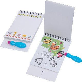 Aquarellierbuch Angers, mehrfarbig