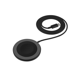 Metmaxx® wireless Ladekabel "PowerGlowTrio", schwarz